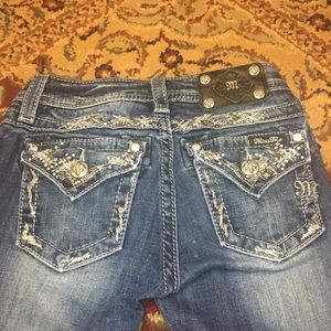 Miss Me Jeans Girls Skinny Size 10